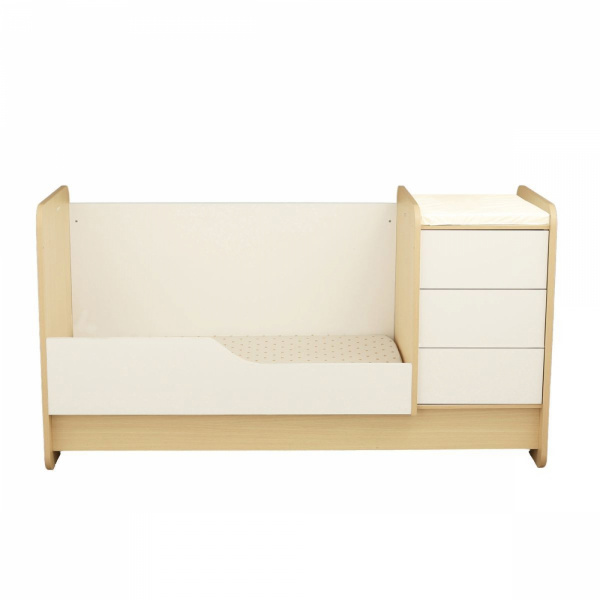 Lit bébé combiné évolutif 70x140cm balloon Sauthon meubles