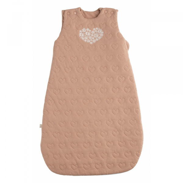 Gigoteuse hiver 0-6 mois petit coeur rose Sauthon baby deco