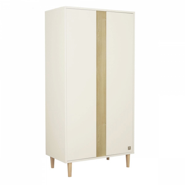 Chambre bébé trio lit 60x120cm transformable + commode 3 tiroirs 1 porte + armoire paloma + plan à langer offert Sauthon meubles