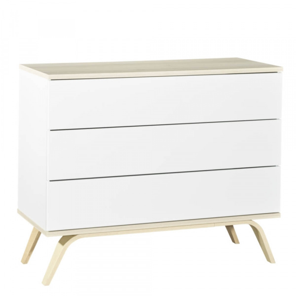 Commode + plan à langer petit modèle serena Sauthon meubles