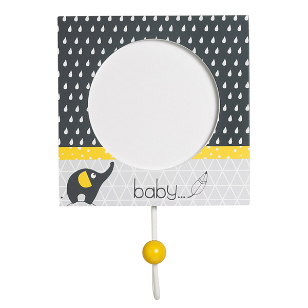 Set de 3 patères babyfan Sauthon baby deco