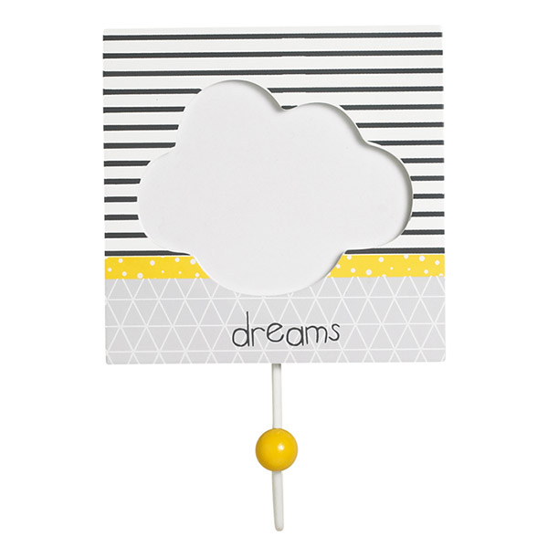 Set de 3 patères babyfan Sauthon baby deco