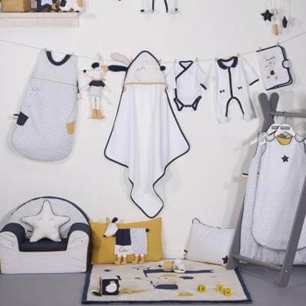 Suspension lumineuse trio hello Sauthon baby deco