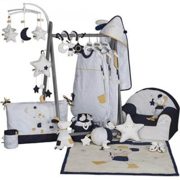 Suspension lumineuse trio hello Sauthon baby deco