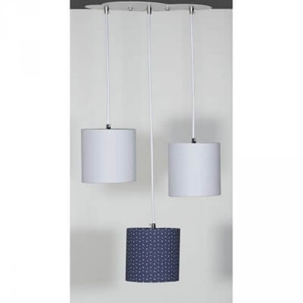 Suspension lumineuse trio merlin Sauthon baby deco