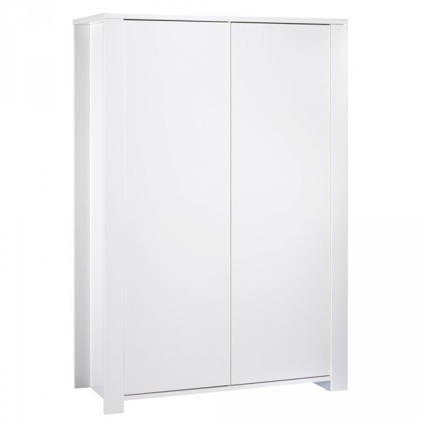 Chambre trio lit + commode + armoire loft blanc + plan à langer offert Sauthon meubles