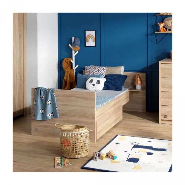 Tiroir sur roulettes pour lit chambre transformable antonin Sauthon meubles