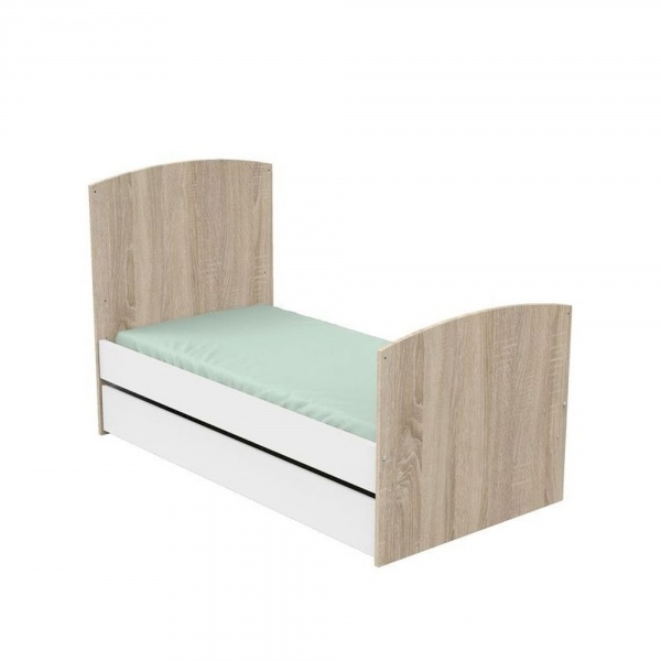 Tiroir de lit 70x140 cm access bois blanc Sauthon meubles