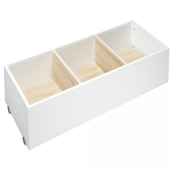 Tiroir pour lit chambre transformable 60x120 oslo Sauthon meubles