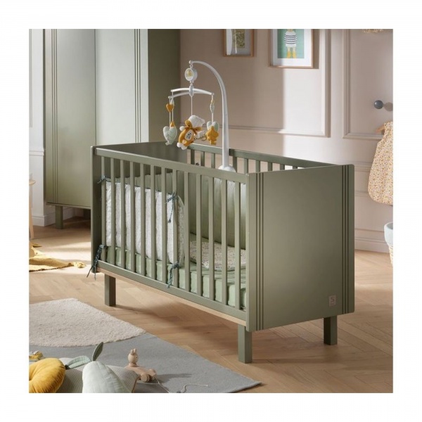 Commode 1 tiroir 2 portes eleonore kaki Sauthon meubles