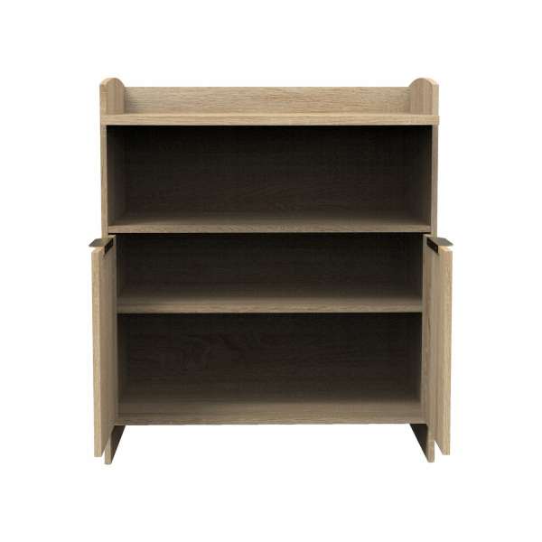 Chambre bébé duo lit 70x140cm + commode azur Sauthon meubles