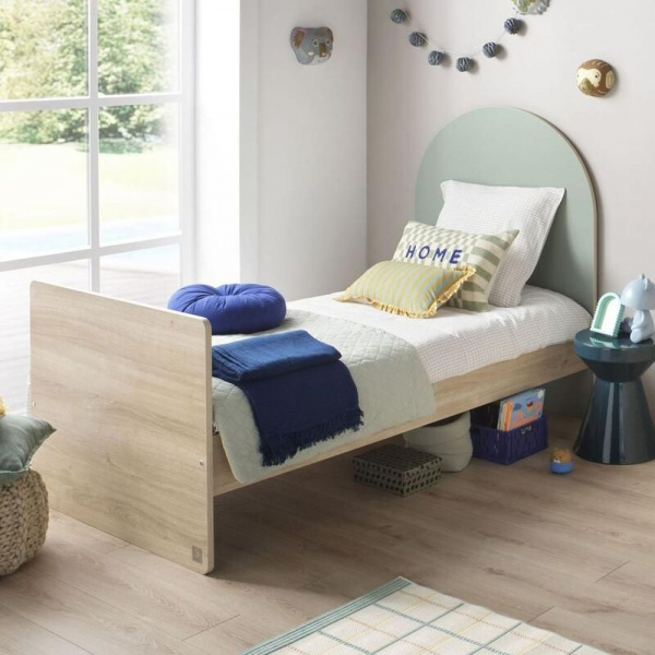 Chambre duo lit bebe 120x60 chambre duo arche lit transformable + commode/bureau saugeen 90x190 - coloris sauge arche+commode a langer evolutive en bu Sauthon meubles