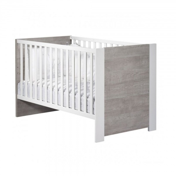 Lit évolutif bébé 70x140 cm loft bois Sauthon meubles