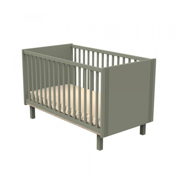 Lit évolutif bébé 70x140 cm eleonore kaki Sauthon meubles