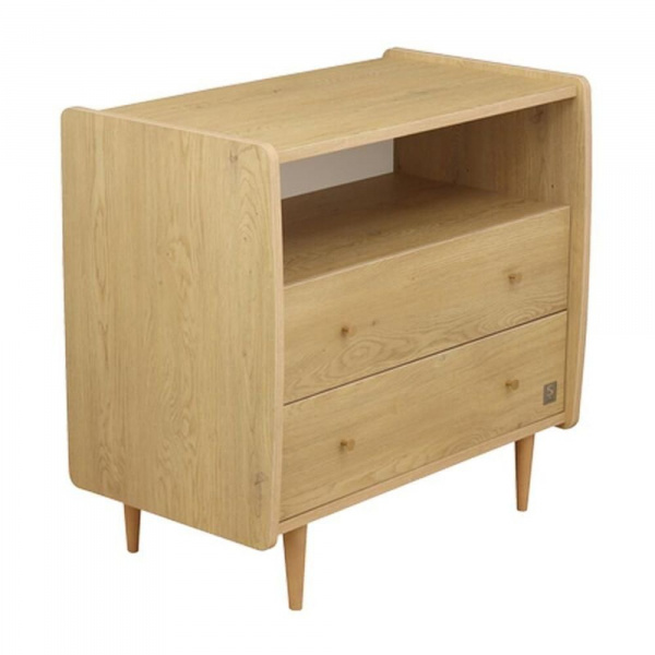 Commode 2 tiroirs 1 niche my love Sauthon meubles