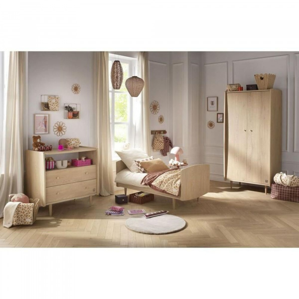 Commode 2 tiroirs 1 niche my love Sauthon meubles