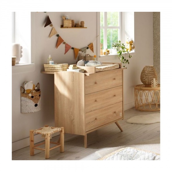 Commode 3 tiroirs access bois Sauthon meubles