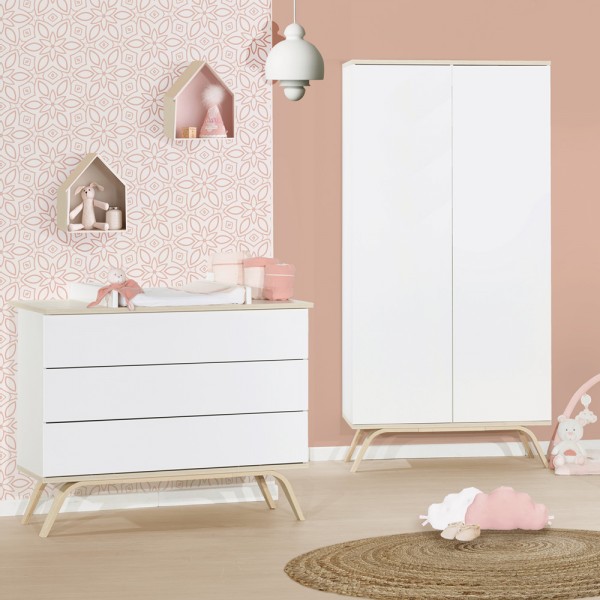 Commode 3 tiroirs serena Sauthon meubles