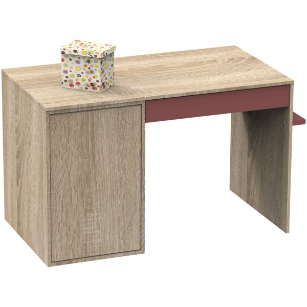 Commode bébé évolutive en bureau nova rose canyon Sauthon meubles
