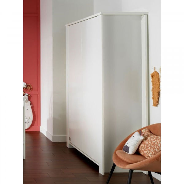 Armoire chambre bébé loft blanc Sauthon meubles