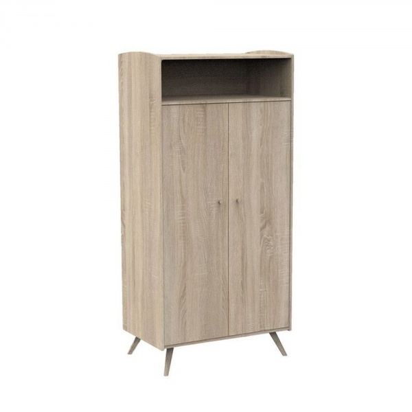 Armoire 2 portes et 1 niche access bois Sauthon meubles