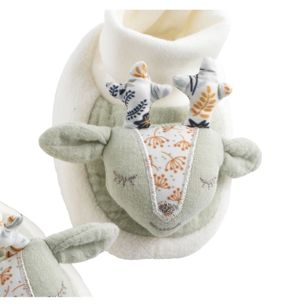 Chaussons bébé 0-6 mois promenons nous Sauthon baby deco