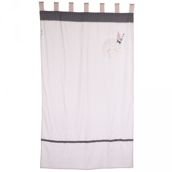 Rideau enfant miss fleur de lune Sauthon baby deco