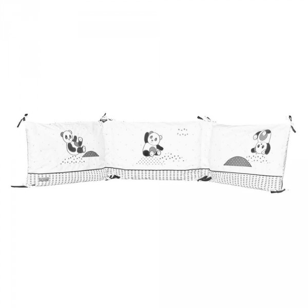 Tour de lit bébé panda chao chao Sauthon baby deco