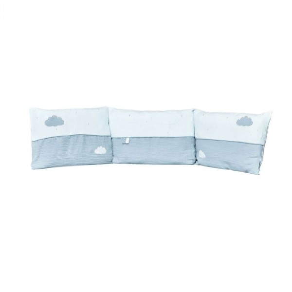 Tour de lit bébé lily mint Sauthon baby deco