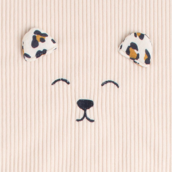 Couverture bébé 75 x 100 cm léopard velours Sauthon baby deco