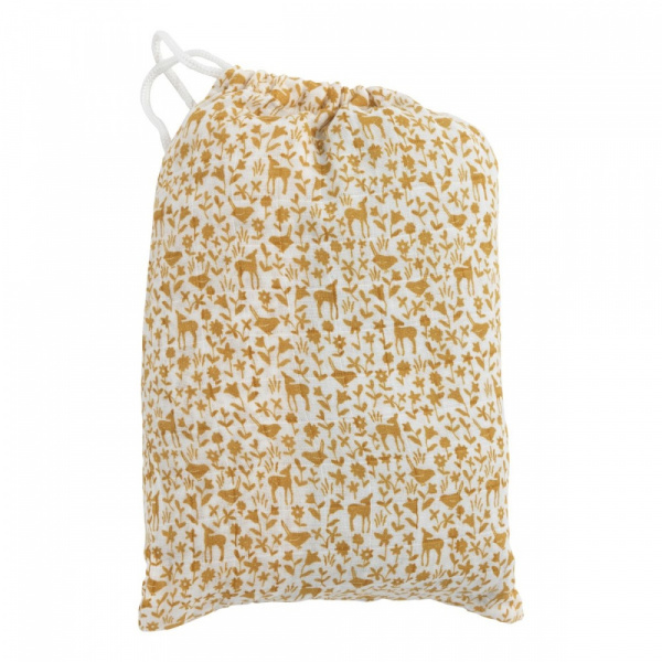 Lot de 2 draps housse coton bio promenons nous Sauthon baby deco