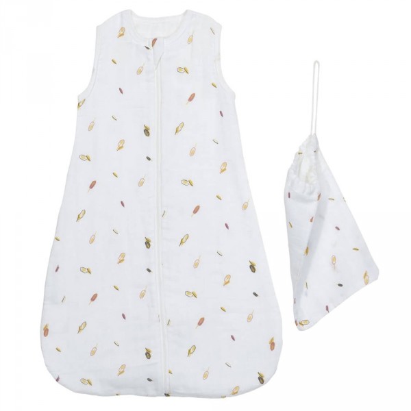 Gigoteuse en lange et coton bio 70cm timouki Sauthon baby deco