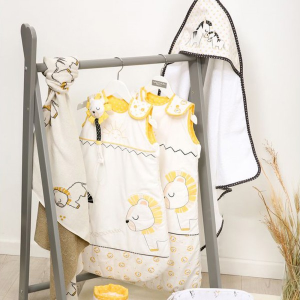 Gigoteuse ouatinée 6-24 mois pluche et pompon Sauthon baby deco