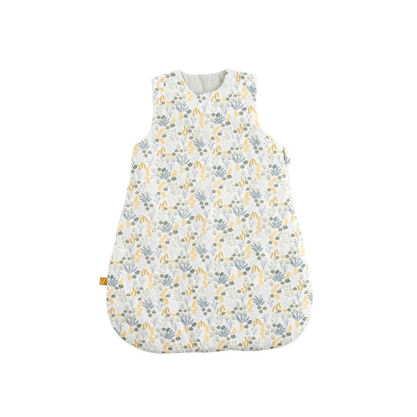 Gigoteuse naissance motif végétal promenons nous Sauthon baby deco