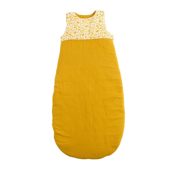 Gigoteuse hiver 6-24 mois jaune topaze promenons nous Sauthon baby deco