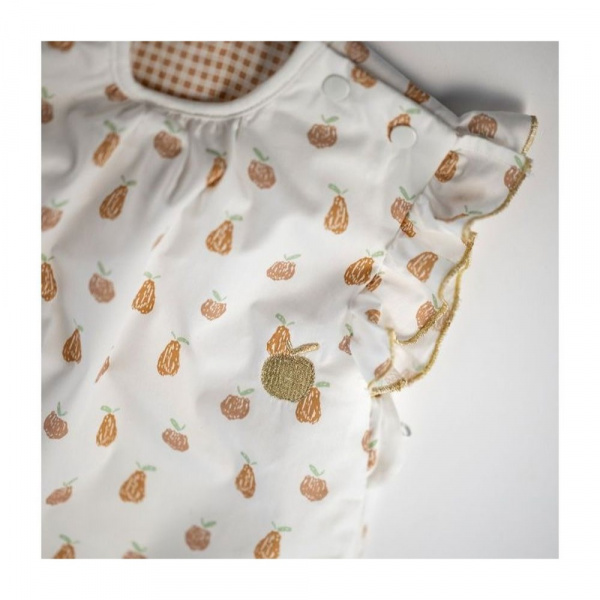 Gigoteuse ouatinée 0-6 mois à volants botanica Sauthon baby deco