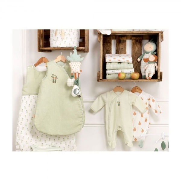Gigoteuse naissance verte botanica Sauthon baby deco
