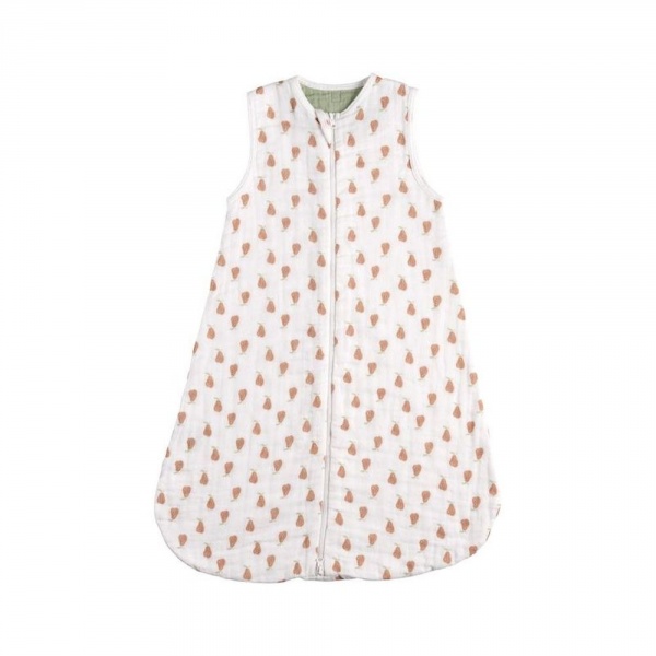 Gigoteuse coton bio 0-6 mois poires botanica Sauthon baby deco