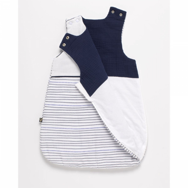Gigoteuse naissance ouatinée baby sailor Sauthon baby deco