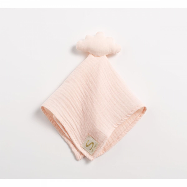 Gigoteuse 0-6 mois avec doudou mouchoir uni pétale Sauthon baby deco