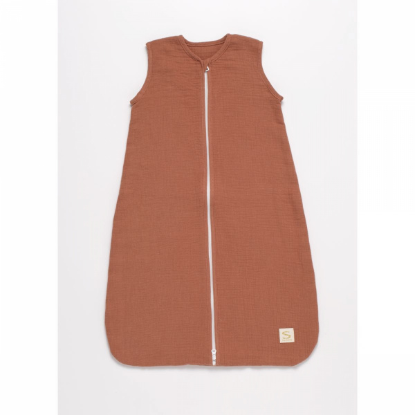 Gigoteuse été 0-6 mois uni terracotta Sauthon baby deco