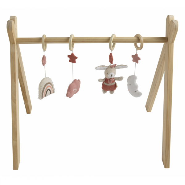 Arche d'éveil avec jouets petit coeur Sauthon baby deco