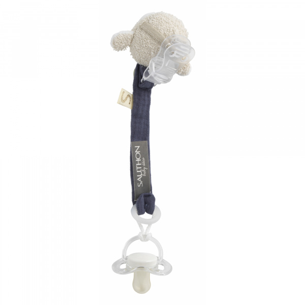 Attache sucette petit nuage Sauthon baby deco