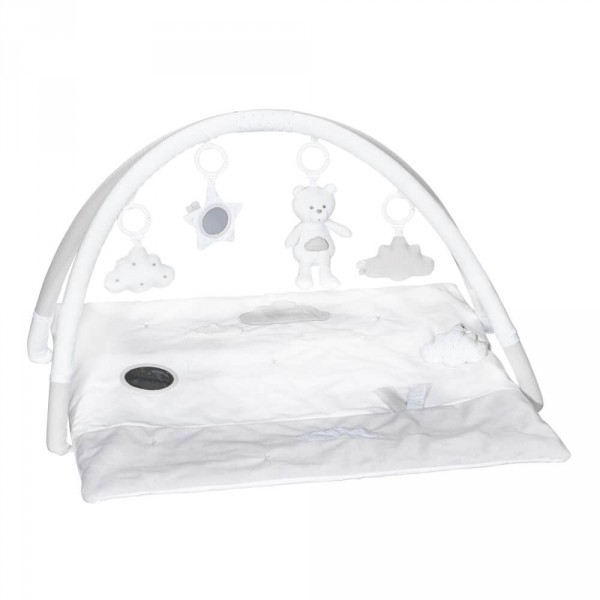 Tapis d'éveil lily grey Sauthon baby deco