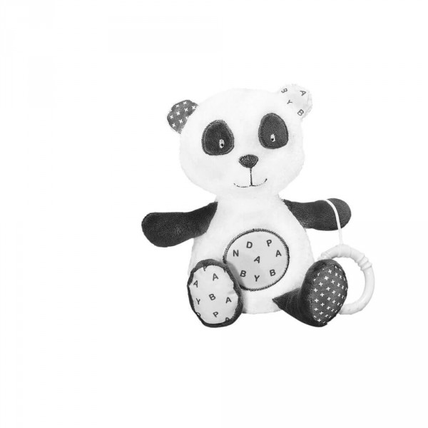 Peluche bébé mini musical panda chao chao Sauthon baby deco