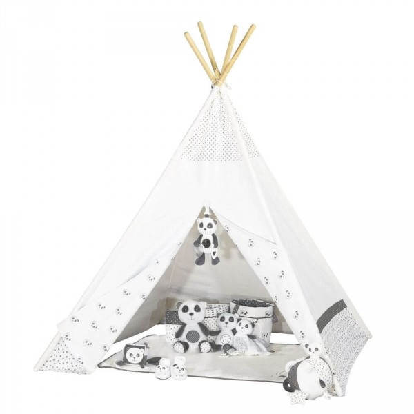 Tipi panda chao chao Sauthon baby deco