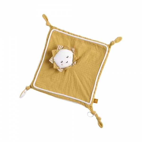 Doudou mouchoir sunlight Sauthon baby deco
