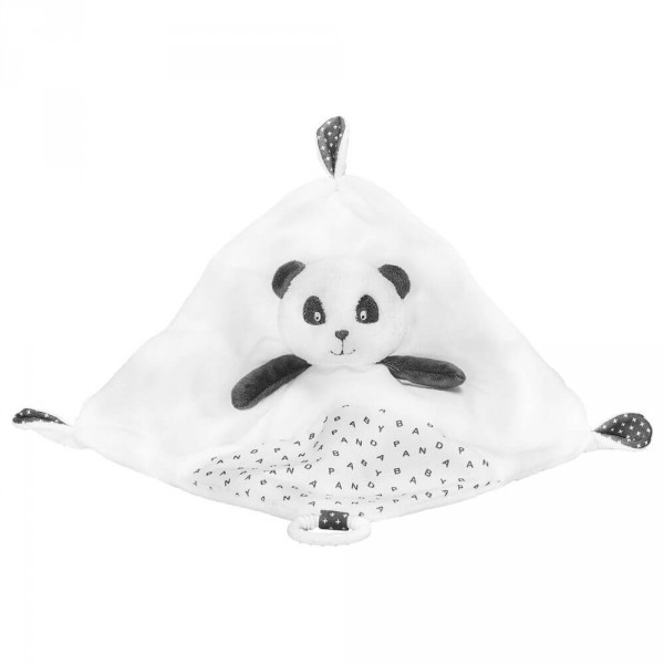Doudou mouchoir panda chao chao Sauthon baby deco