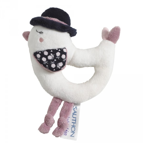 Hochet miss fleur de lune Sauthon baby deco