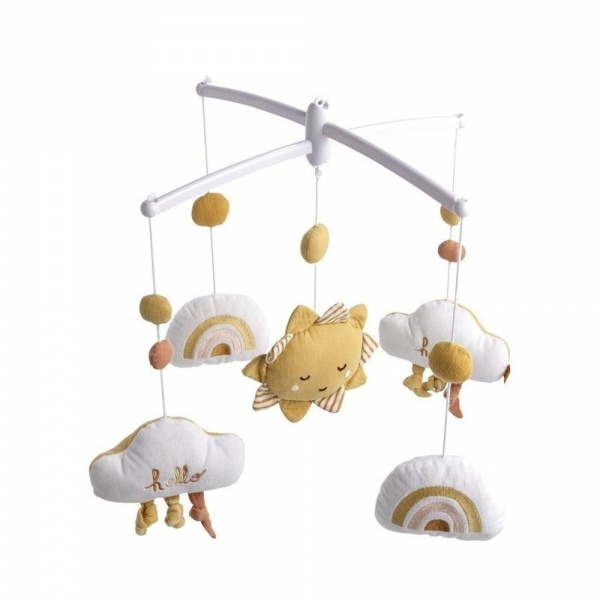 Mobile musical sunlight Sauthon baby deco